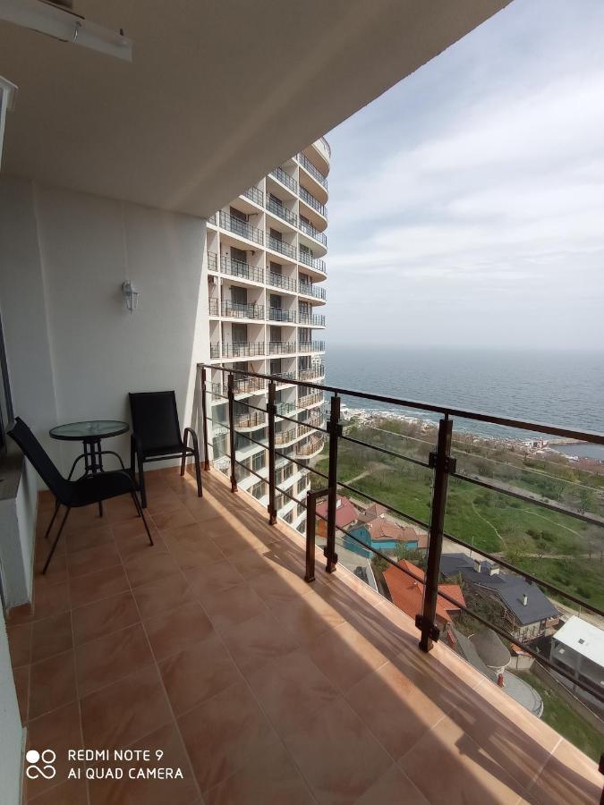 Терраса С Панорамой Моря В Аркадии Odessa Exteriör bild